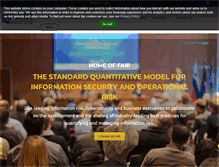 Tablet Screenshot of fairinstitute.org